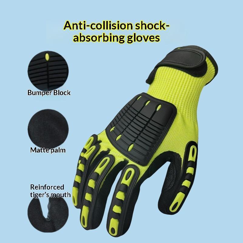 1 Pair Cut & Impact Resistant  - Nitrile Mechanic Glove recension och pris