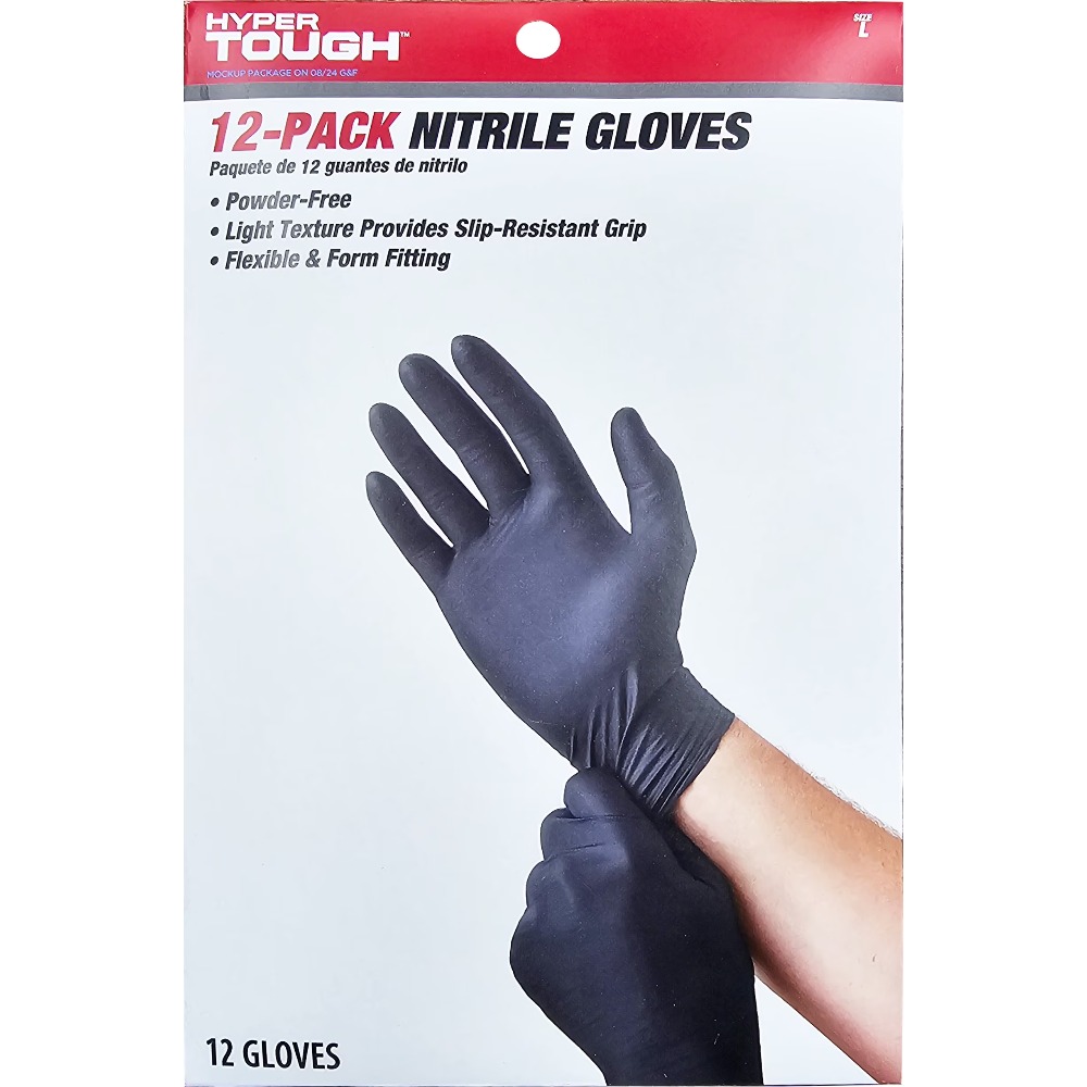 Disposable Nitrile Gloves Larg - Exam Glove Nitrile recension och pris