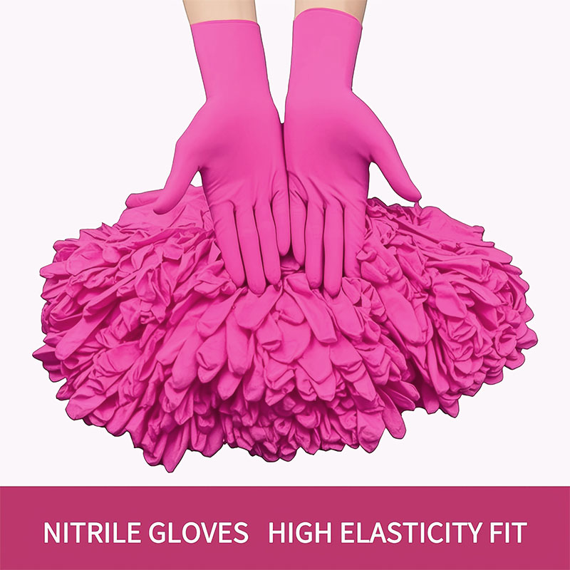 10-100PCS Pink Nitrile Disposa - Nitrile Mechanic Glove recension och pris