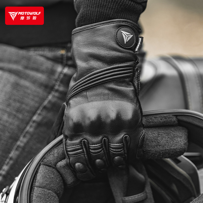 Winter Motorcycle Gloves for M - Motorcycle Glove Knuckle recension och pris