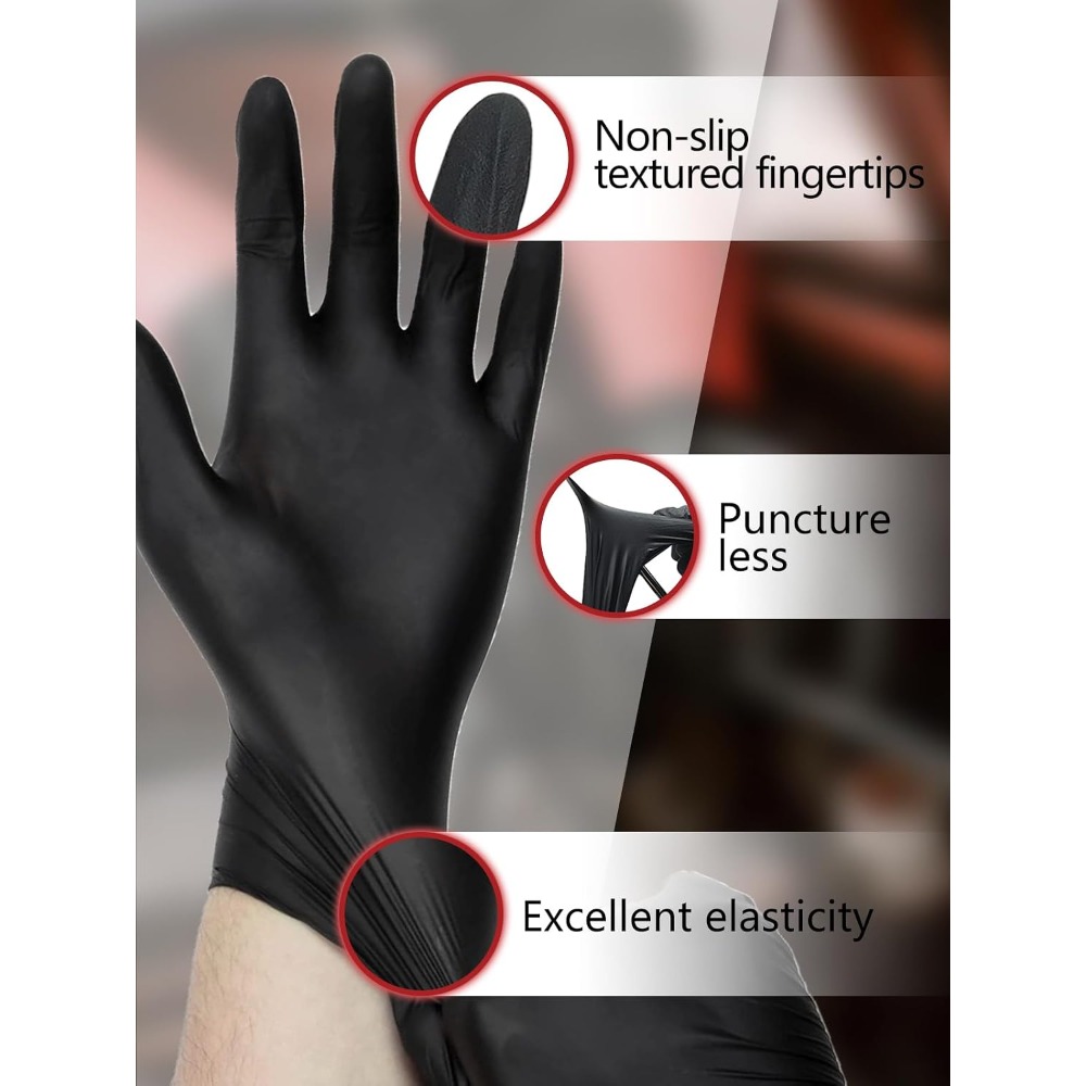 Nitrile Disposable Gloves 4 Mi - Exam Glove Nitrile recension och pris