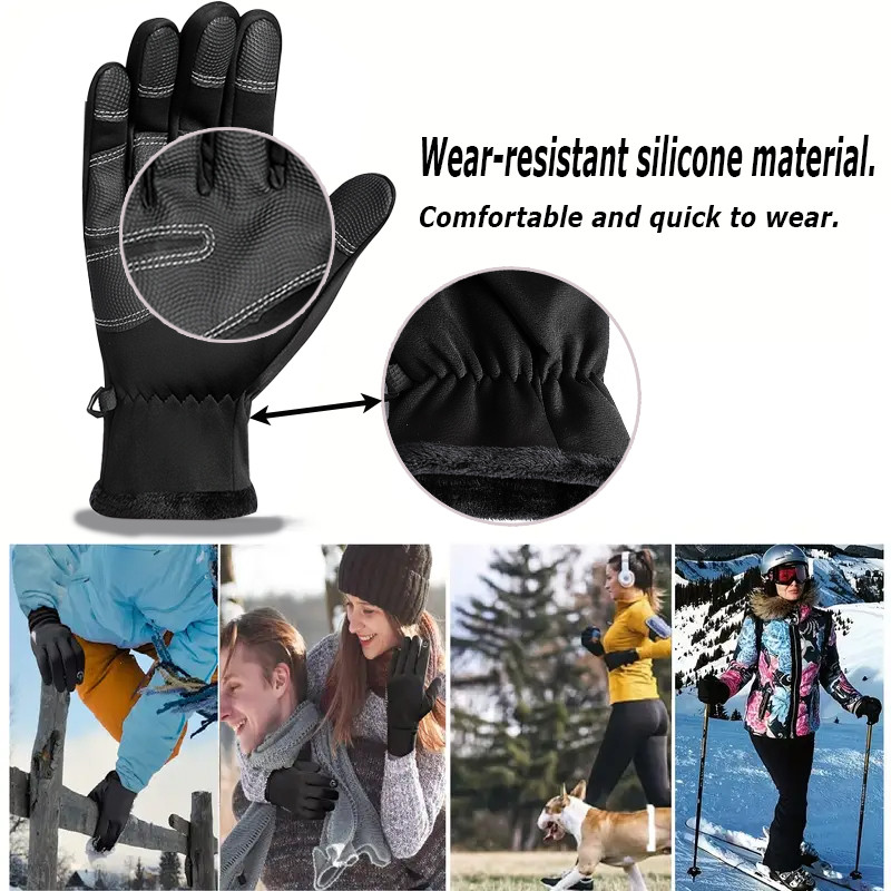 Winter Gloves Waterproof Therm - Ski Glove Waterproof recension och pris