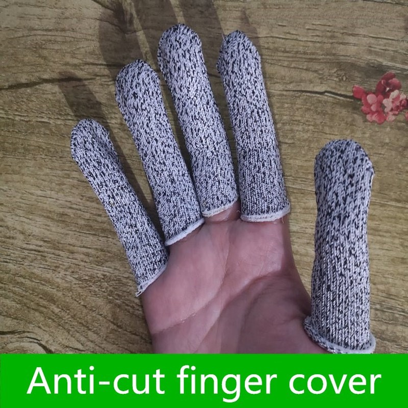 5pcs!  Anti-cut Finger Cots Le - Cut Resistant Glove recension och pris
