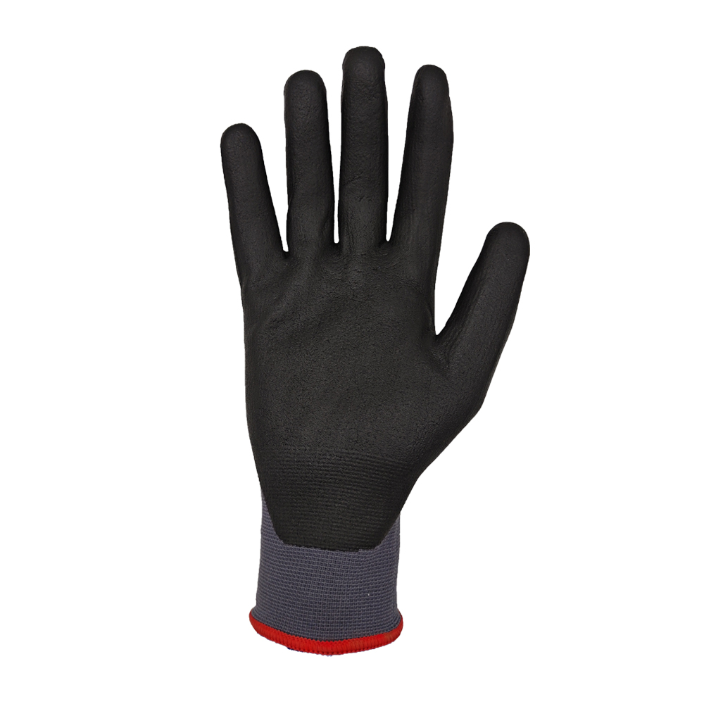 SAFETREE 10Pairs CE  Nylon Saf - Nitrile Mechanic Glove recension och pris