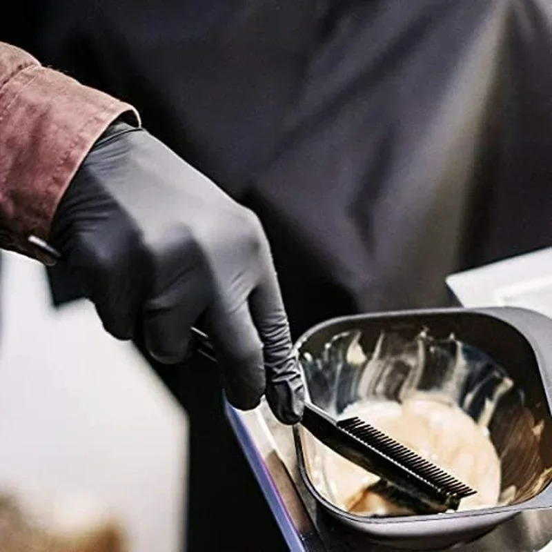 Black Nitrile Gloves Disposabl - Nitrile Mechanic Glove recension och pris