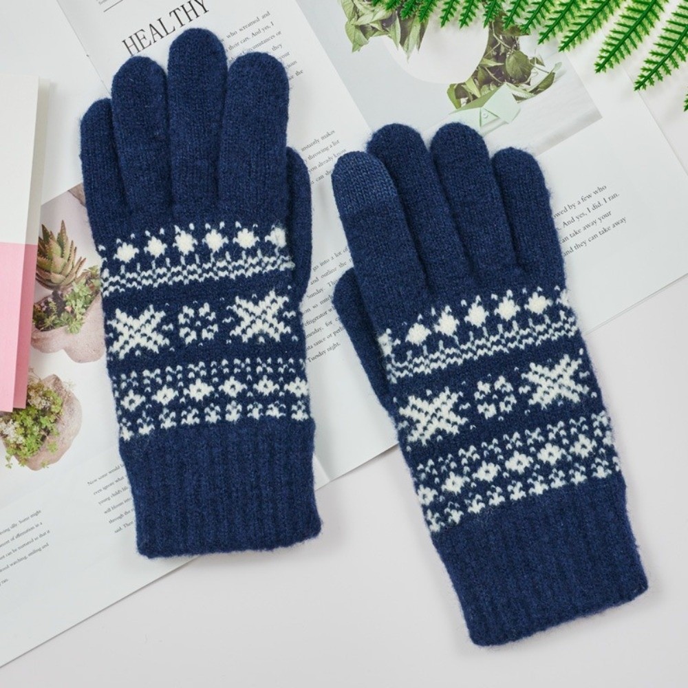 Touch Screen‌ Full Finger Knit - Winter Glove Insulated recension och pris