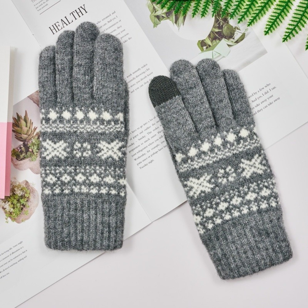 Touch Screen‌ Full Finger Knit - Winter Glove Insulated recension och pris
