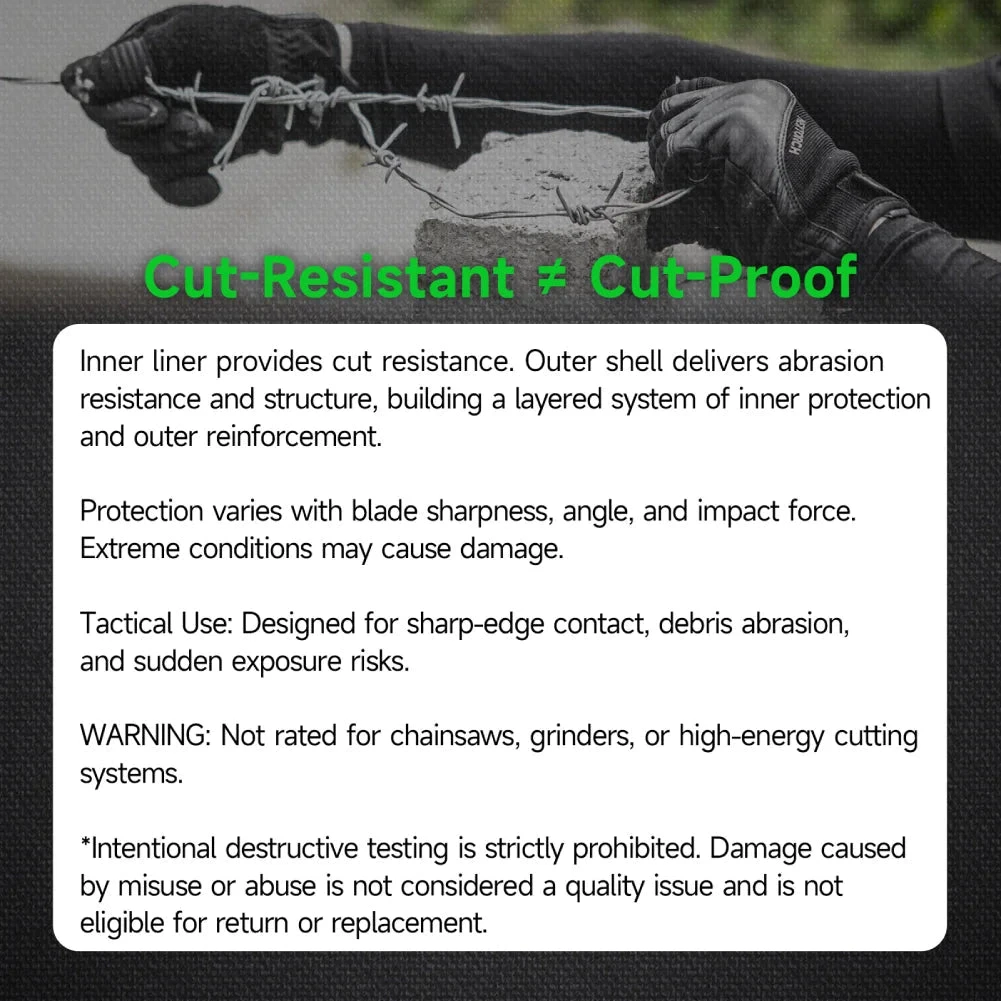 Nextorch Edge Guard Cut-Resist - Cut Resistant Glove recension och pris