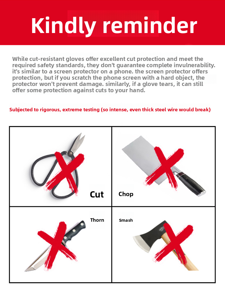 Anti-cut finger cover, labor p - Cut Resistant Glove recension och pris