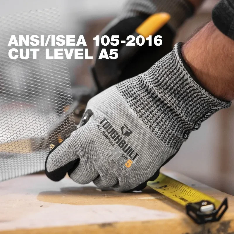 ToughBuilt TB-P2-112-5-L Nitri - Cut Resistant Glove recension och pris