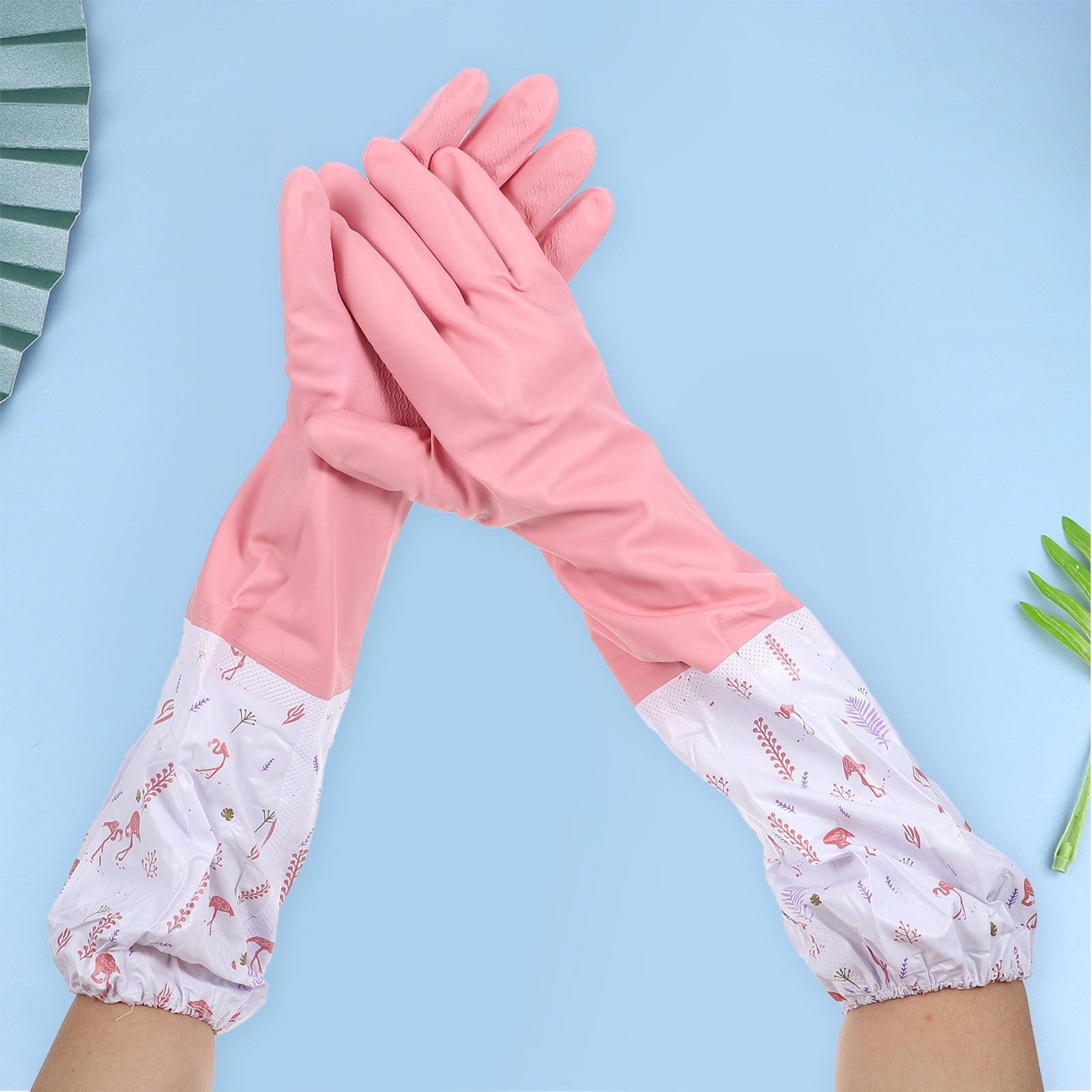 2 Pair Gloves Cleaning Waterpr - Dish Glove Rubber recension och pris