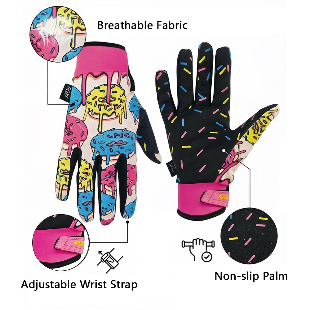 MuqiNush Fun Print Touchscreen - Workout Glove Gym recension och pris